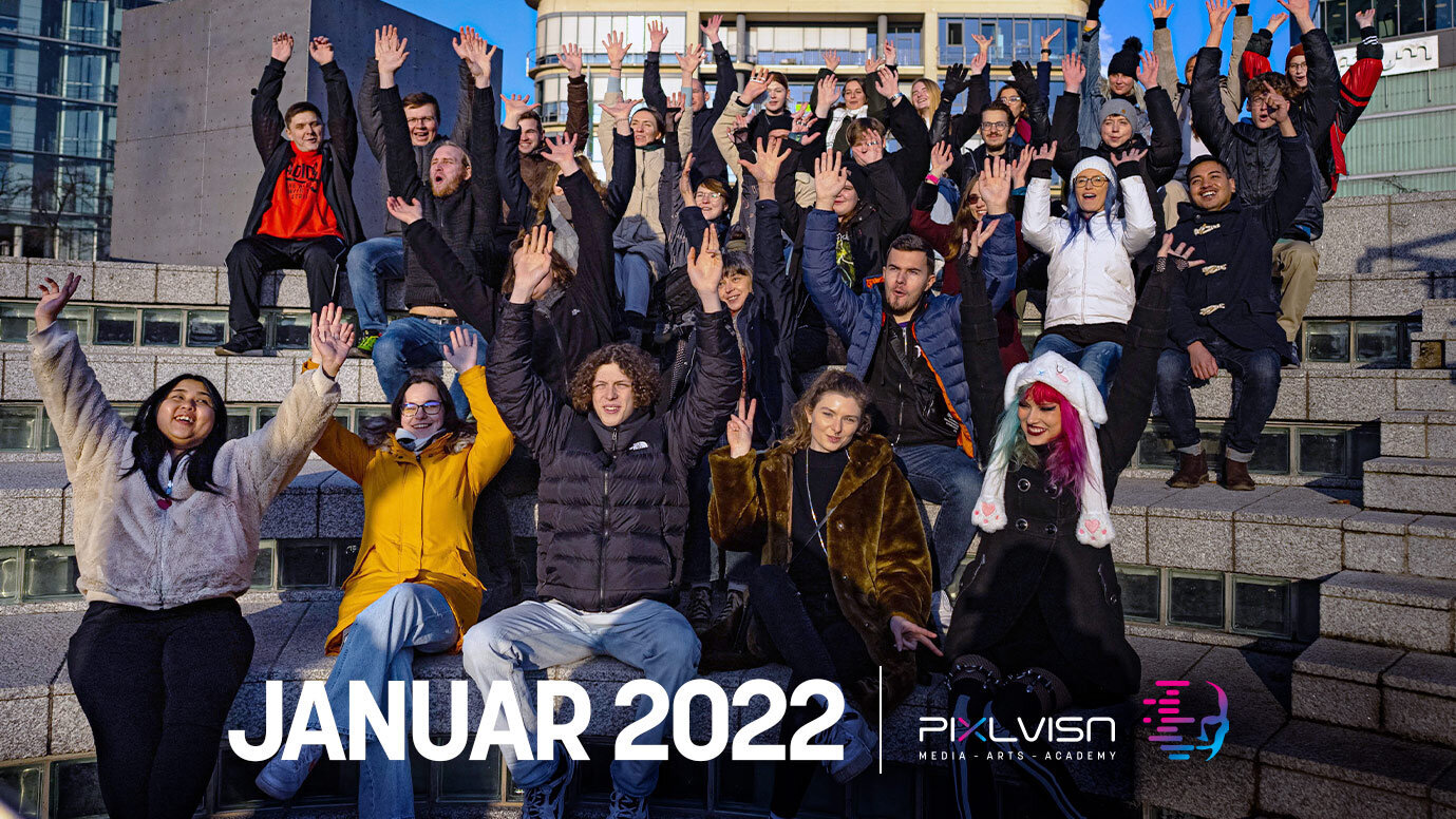 Kursstart der Januar 2022-Klassen bei PIXL VISN - Startschuss in die Karriere als 3D Visual Effects Artists