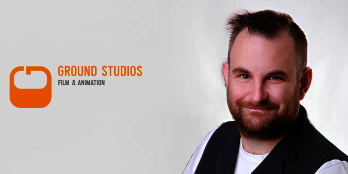 Portrait of Alexander Samouridis with Ground Studios logo.