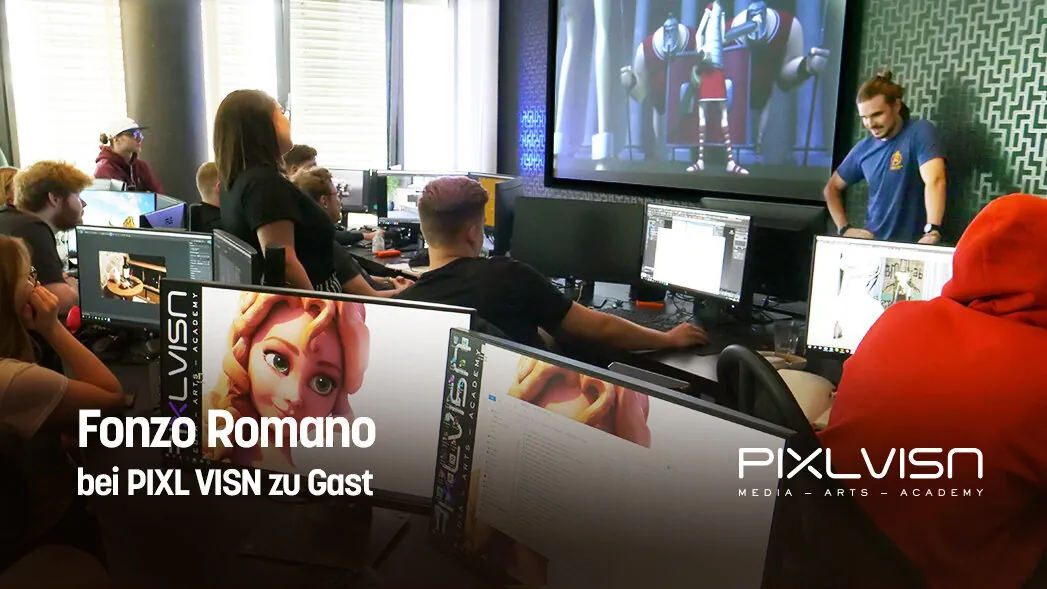 Animator aus "König der Löwen" und "Dschungelbuch" bei PIXL VISN zu Gast