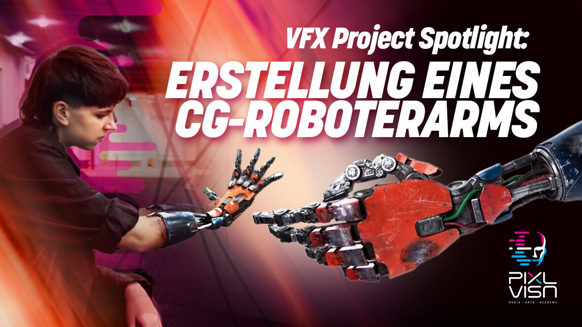 VFX Project Spotlight: Erstellung eines CG-Roboterarms
