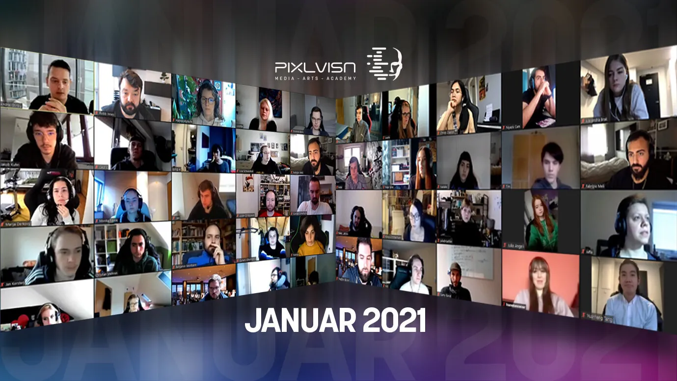 Erfolgreicher virtueller Kursstart der Januar 2021-Klassen bei PIXL VISN