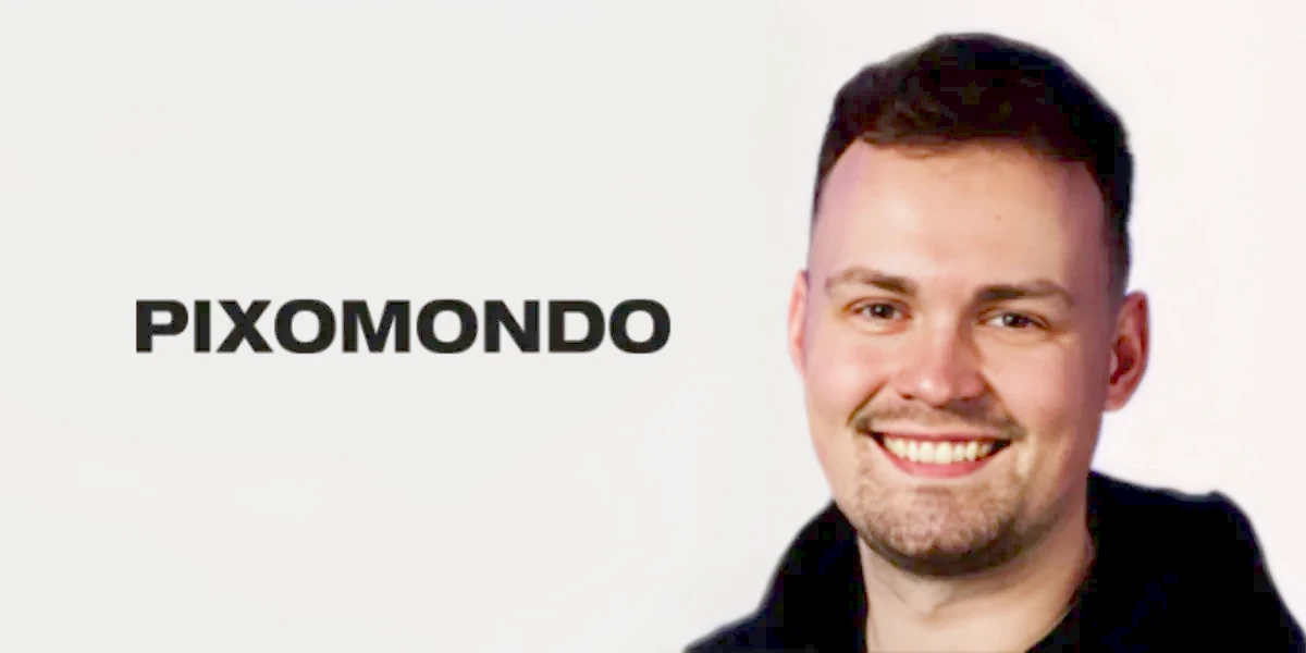 Porträt von Philipp Willer mit PIXOMONDO-Logo