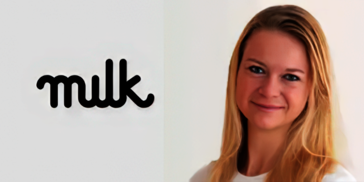 Portrait of Jessica Gens with Milk VFX logo.