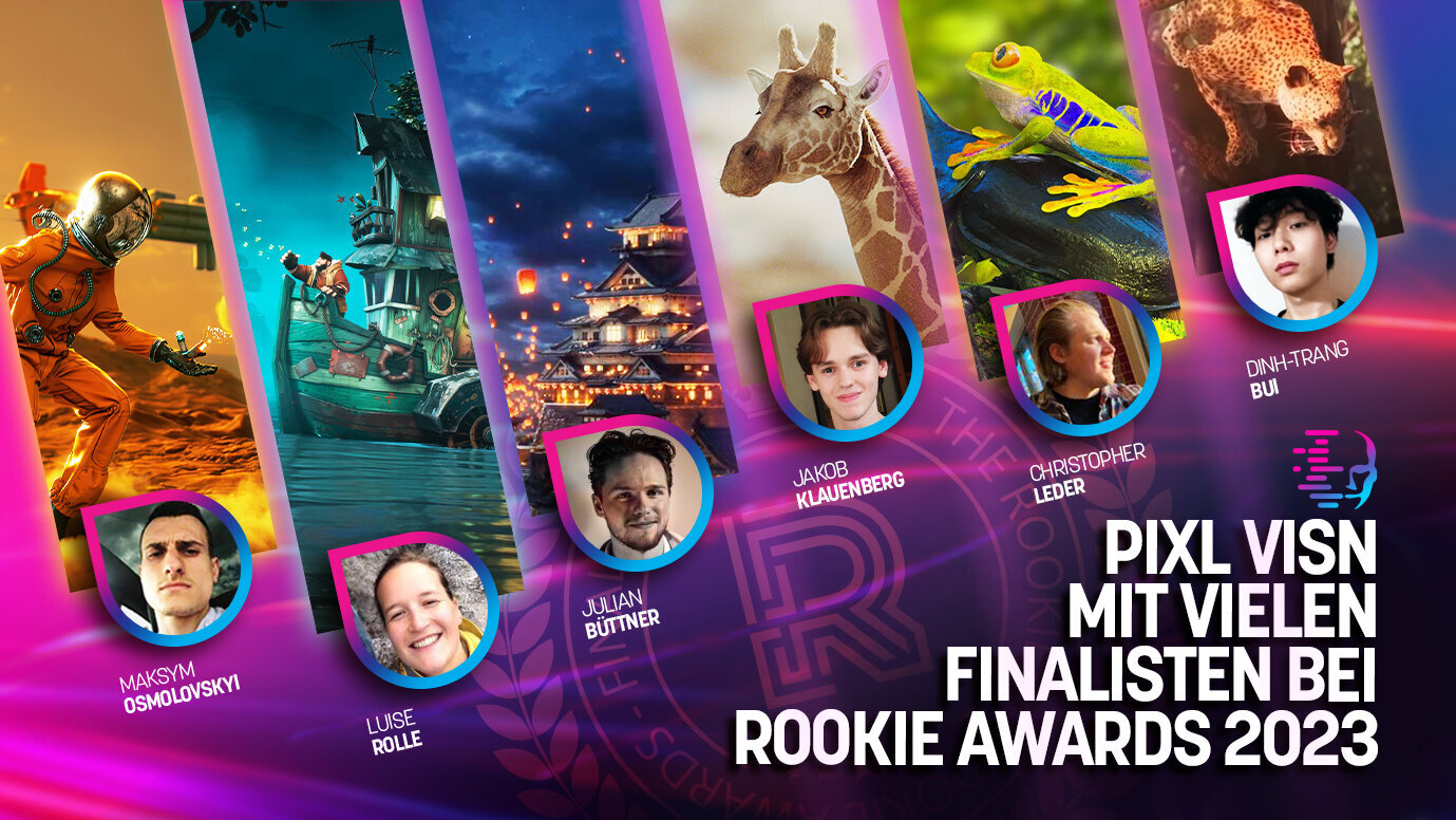 Rookie Awards 2023: Sechs PIXL VISN-Studenten im Finale!