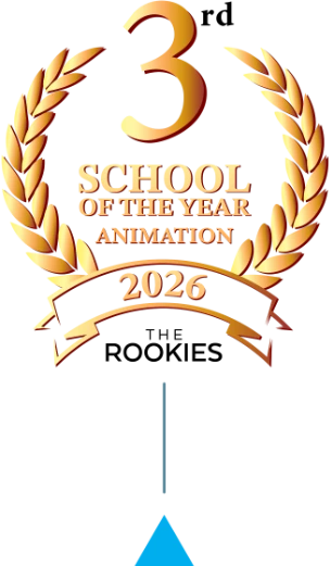PIXL VISN gewann bei The Rookies School of the Year 2026 den 3. Platz in der Kategorie Animation.