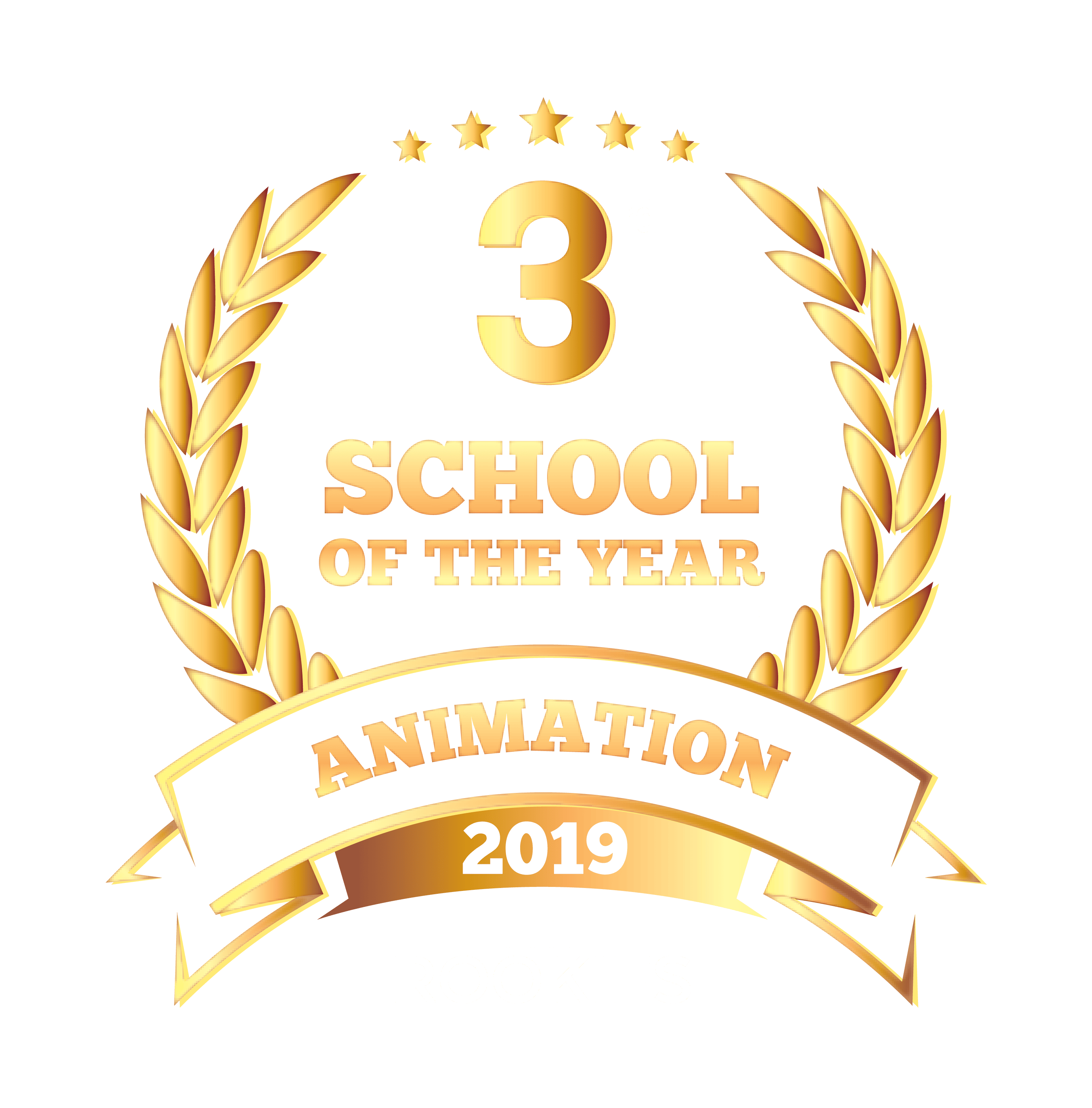 Third place award for PIXL VISN as School of the Year in Animation at The Rookies 2019.