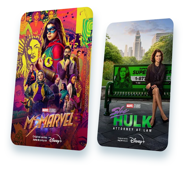 Filmplakate von Produktionen, an denen Michael Sun, FX Artist bei Digic Pictures, mitgearbeitet hat