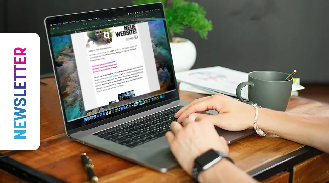PIXL VISN – Headerbild der Seite Newsletter