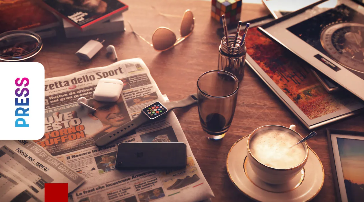 PIXL VISN — press page header