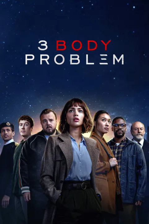 3 Body Problem — Plakat einer Produktion, an der PIXL VISN Absolventen mitgewirkt haben