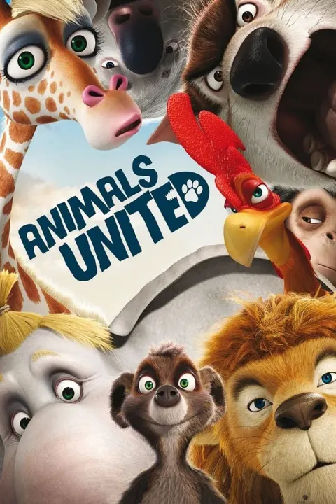 Animals United — Plakat einer Produktion, an der PIXL VISN Absolventen mitgewirkt haben