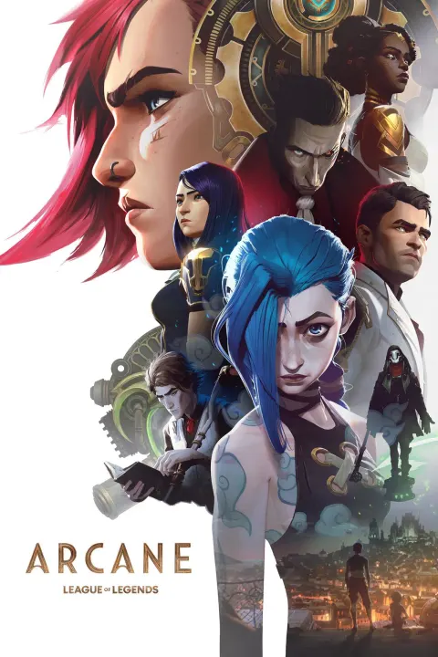 Arcane — Plakat einer Produktion, an der PIXL VISN Absolventen mitgewirkt haben