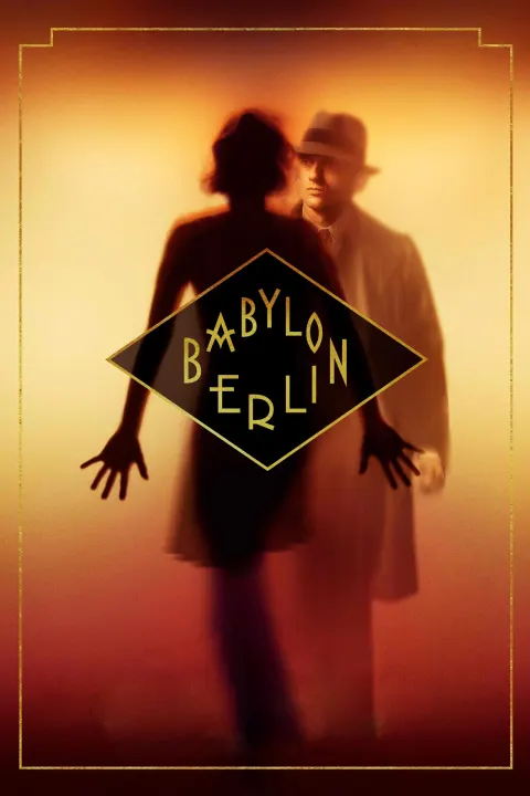Babylon Berlin — Plakat einer Produktion, an der PIXL VISN Absolventen mitgewirkt haben