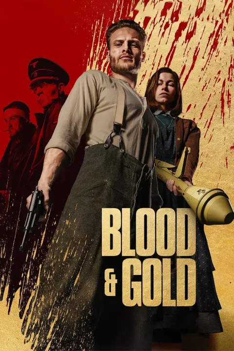 Blood & Gold — Plakat einer Produktion, an der PIXL VISN Absolventen mitgewirkt haben