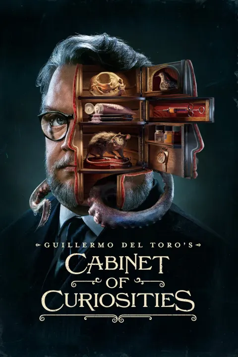 Guillermo del Toro's Cabinet of Curiosities — Plakat einer Produktion, an der PIXL VISN Absolventen mitgewirkt haben