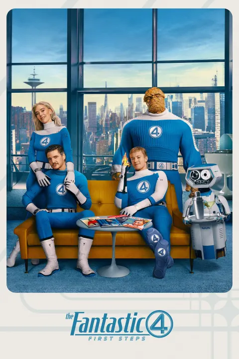 Fantastic Four: First Steps — Plakat einer Produktion, an der PIXL VISN Absolventen mitgewirkt haben