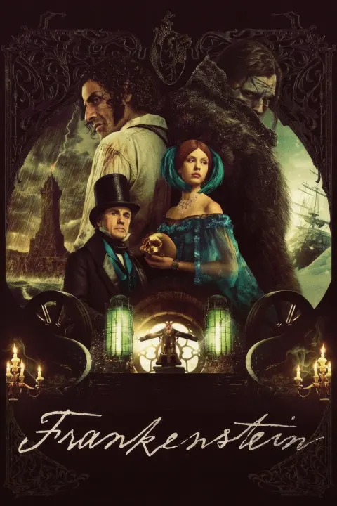 Frankenstein — Plakat einer Produktion, an der PIXL VISN Absolventen mitgewirkt haben