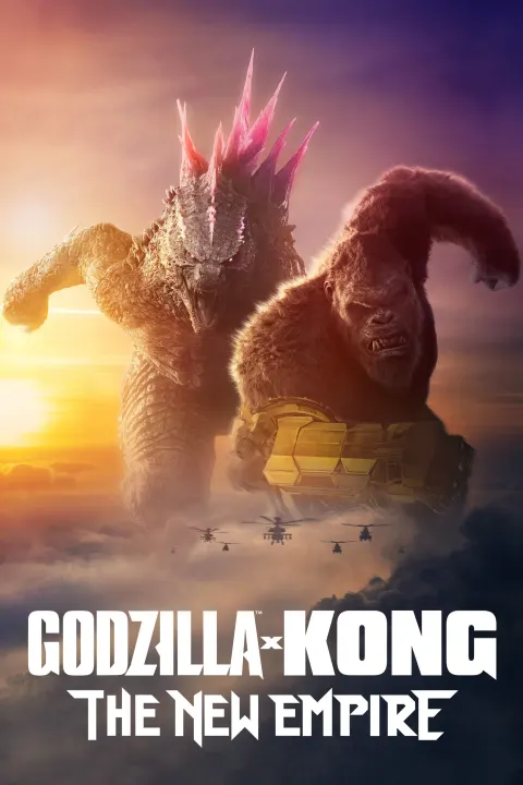 Godzilla x Kong — Plakat einer Produktion, an der PIXL VISN Absolventen mitgewirkt haben