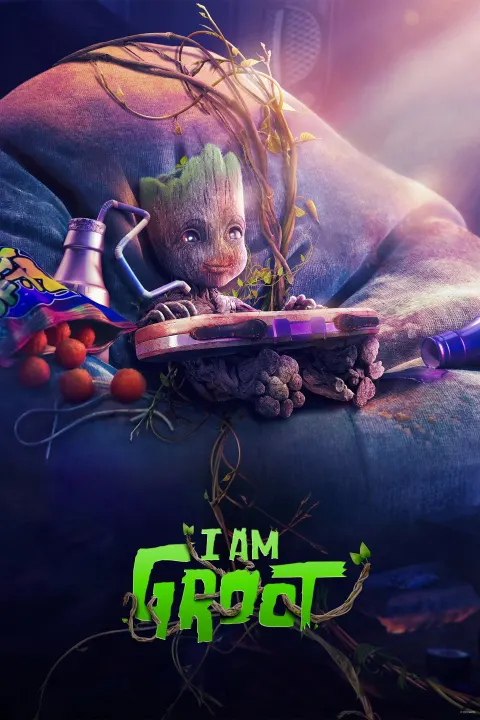 I Am Groot — Plakat einer Produktion, an der PIXL VISN Absolventen mitgewirkt haben