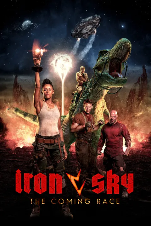 Iron Sky: The Coming Race — Plakat einer Produktion, an der PIXL VISN Absolventen mitgewirkt haben