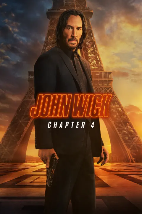John Wick: Chapter 4 — Plakat einer Produktion, an der PIXL VISN Absolventen mitgewirkt haben