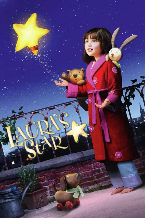 Laura's Star — Plakat einer Produktion, an der PIXL VISN Absolventen mitgewirkt haben
