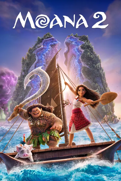 Moana 2 — Plakat einer Produktion, an der PIXL VISN Absolventen mitgewirkt haben