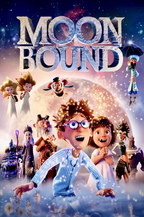 Moonbound — Plakat einer Produktion, an der PIXL VISN Absolventen mitgewirkt haben