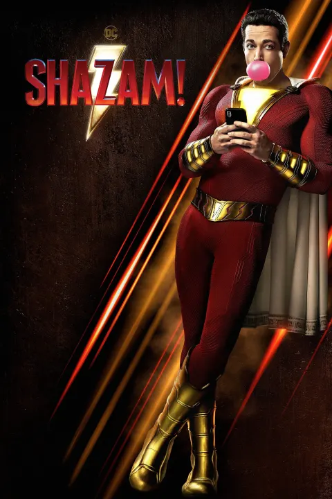 Shazam! — Plakat einer Produktion, an der PIXL VISN Absolventen mitgewirkt haben
