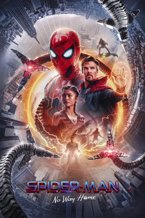 Spider-Man: No Way Home — Plakat einer Produktion, an der PIXL VISN Absolventen mitgewirkt haben