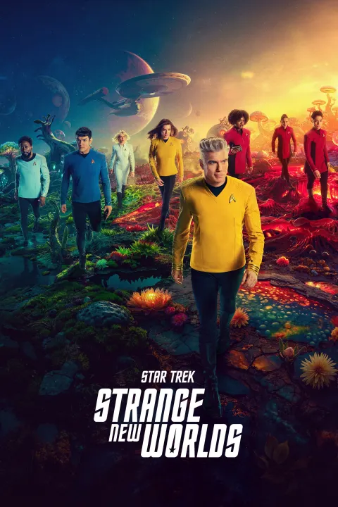 Star Trek: Strange New Worlds — Plakat einer Produktion, an der PIXL VISN Absolventen mitgewirkt haben