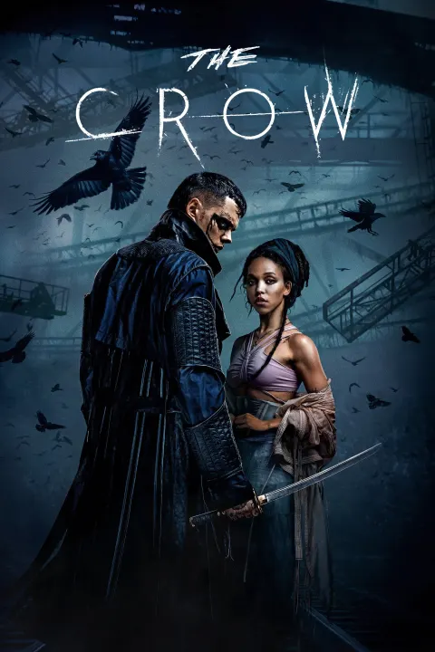 The Crow — Plakat einer Produktion, an der PIXL VISN Absolventen mitgewirkt haben