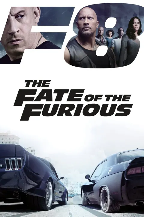 Fast & Furious 8 — Plakat einer Produktion, an der PIXL VISN Absolventen mitgewirkt haben