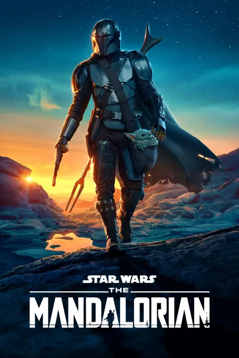 The Mandalorian — Plakat einer Produktion, an der PIXL VISN Absolventen mitgewirkt haben