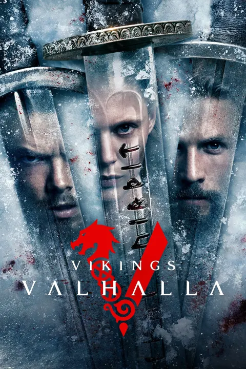 Vikings: Valhalla — Plakat einer Produktion, an der PIXL VISN Absolventen mitgewirkt haben