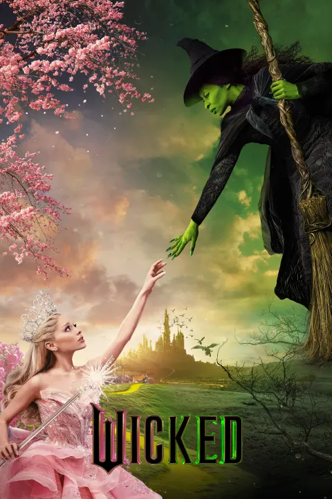Wicked — Plakat einer Produktion, an der PIXL VISN Absolventen mitgewirkt haben