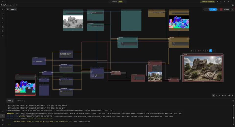 AI-generated concept image – guided workflow example